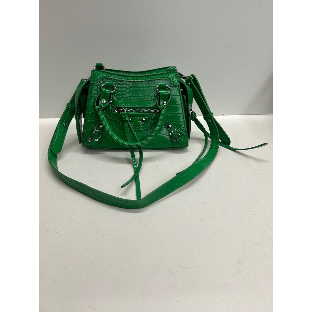 Green‎ Faux Alligator Purse